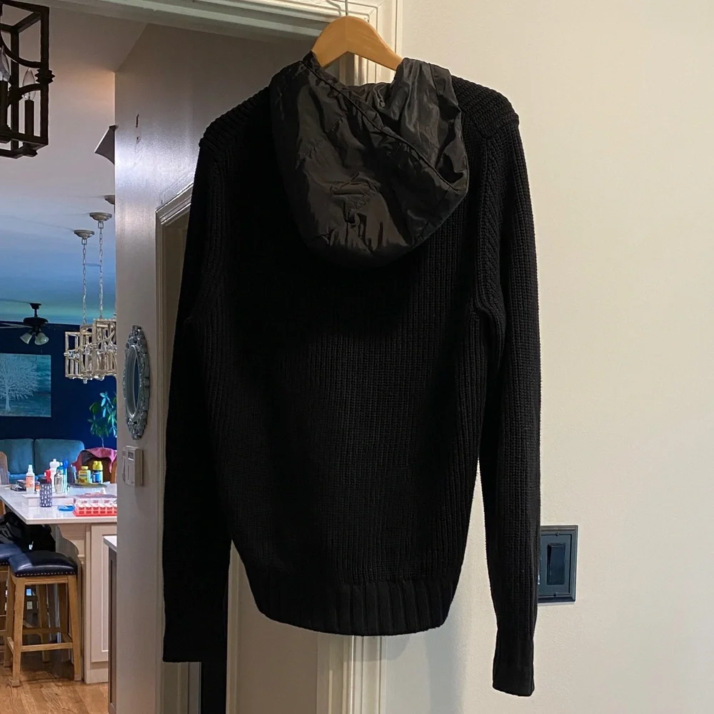 INC International Concepts Black Sweater Jacket - Picture 6 of 7